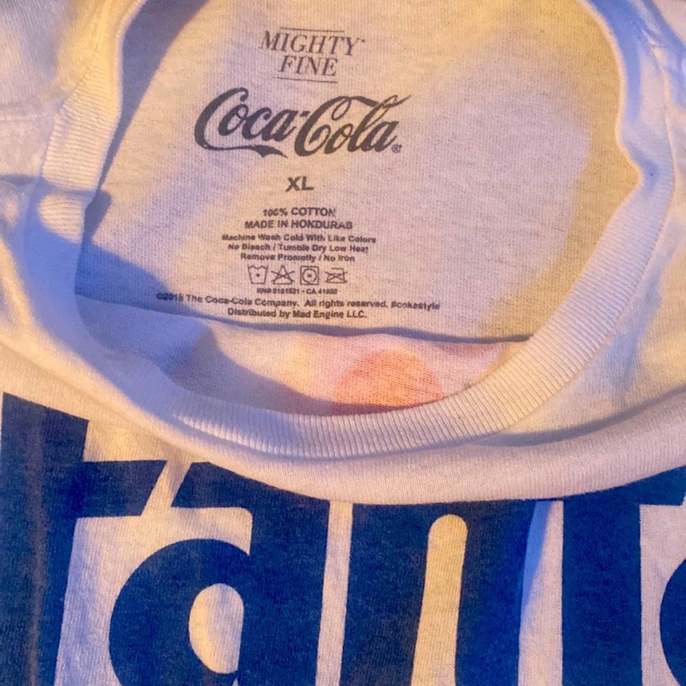 Orange Fanta graphic crop top